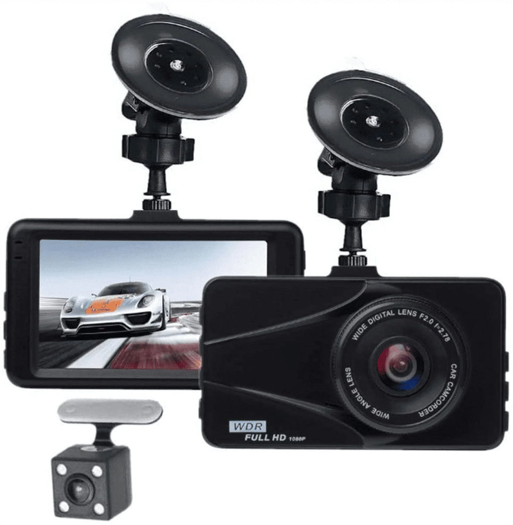Excellent Loop Dual For HD Wide T670 Video Images Dash Recorder Cam 3" DVR Full Travel WDR, Screen Recording 170° LCD G-Sensor, Angle, Motion Plus Detection Lincoln