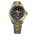 with Analog Two 50207 Black Mens Nautical Tide Watch Tone Dial