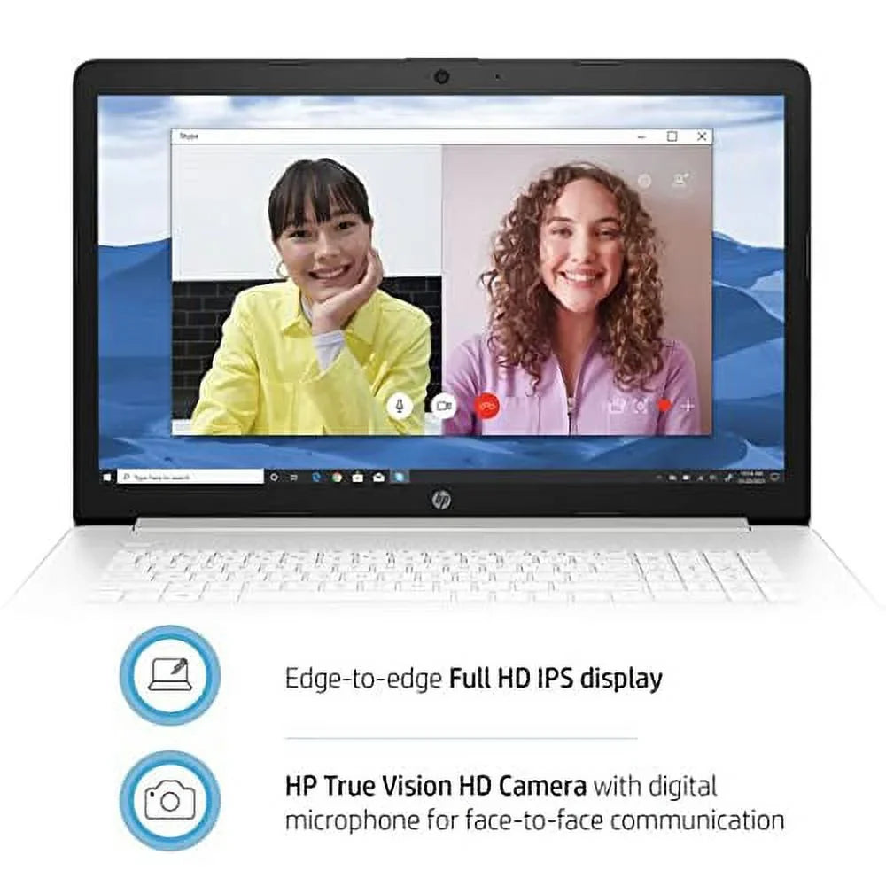 11, Newest PCIe Win HDMI, Xe Graphics, SSD, Core 8GB 512GB Laptop, 2021 RAM, i5-1135G7 11th HP Silver, w/ 17.3' Accessories, Webcam, FHD Iris (17-by4061nr) (>i7-1065G7),