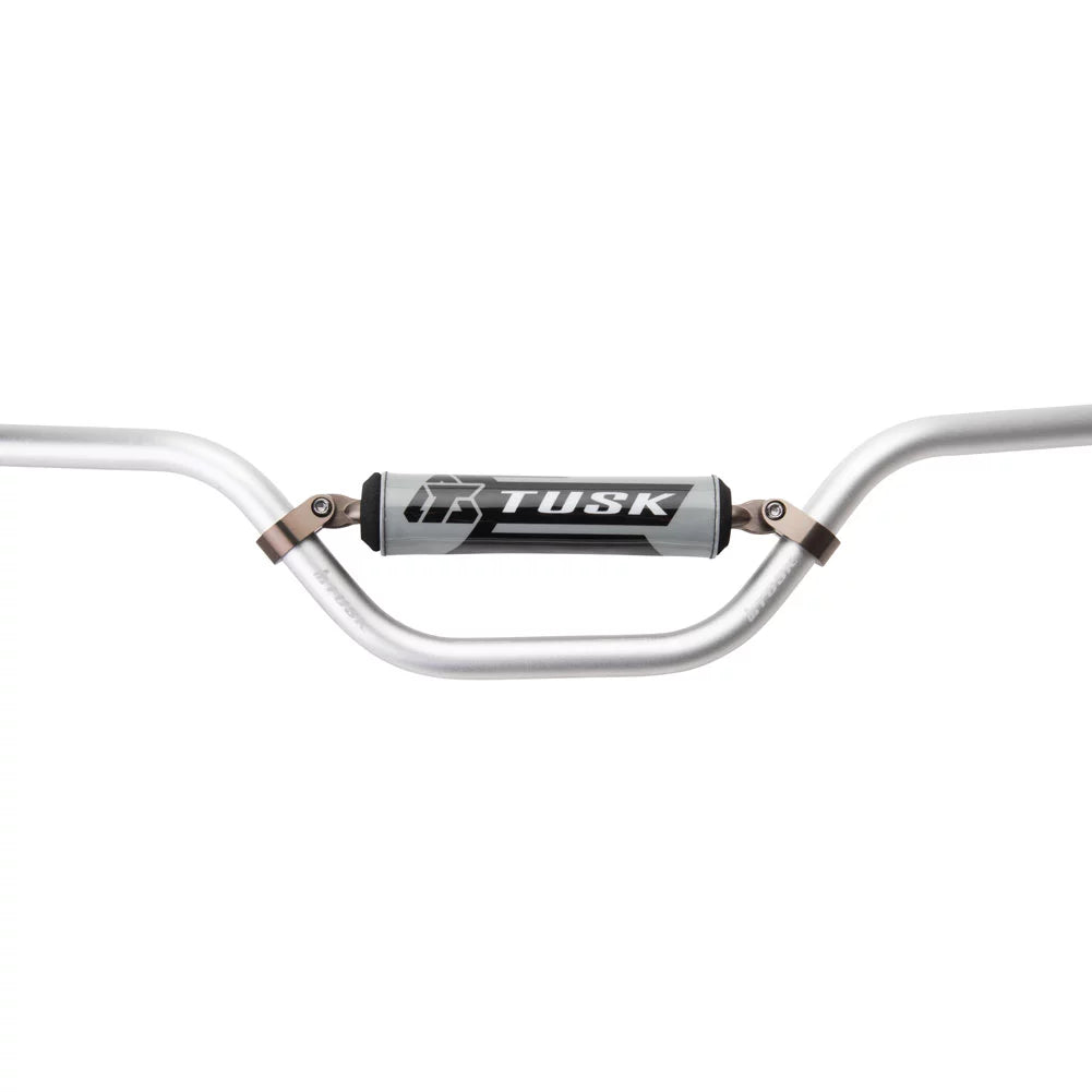 Mini LEM Bend Silver 1997 Aluminum T-10 For RM 7/8" Tusk CR3 Handlebar