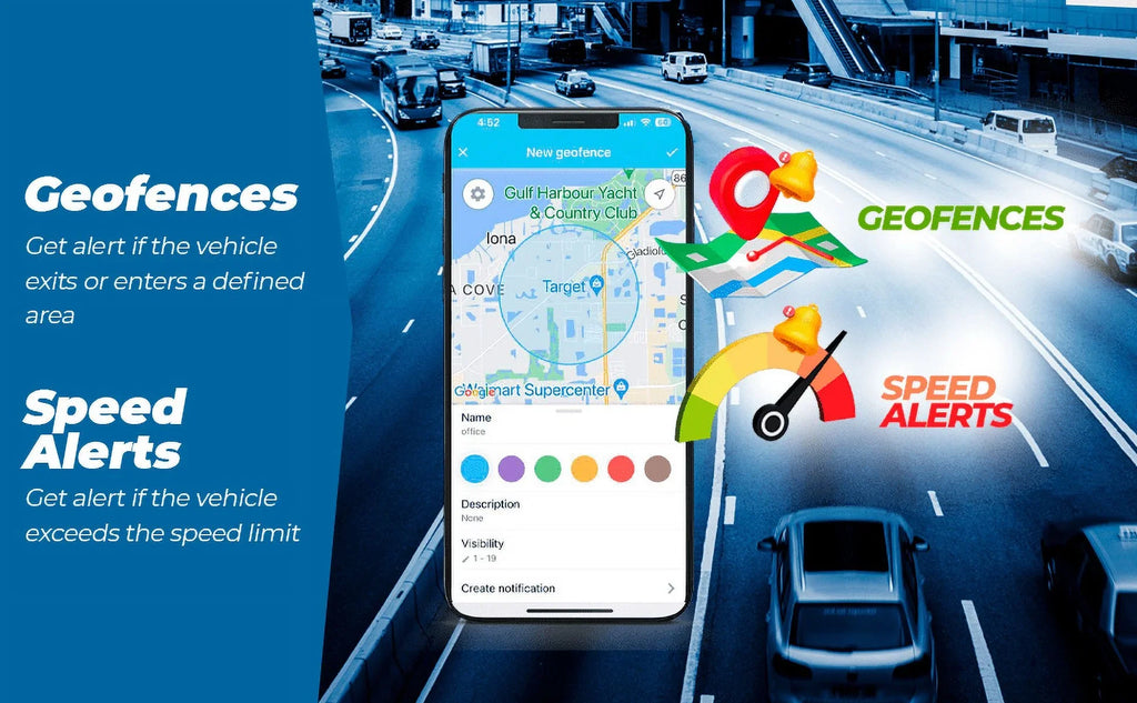 GPS Device, and Hidden Theft Devices Magnetic Life. Tracker GPS 2 Real-Time Vehicles, Month Tracker Battery Car Alert Long Tracker, Ready-to-Use LTE Tracking for Waterproof Portable with