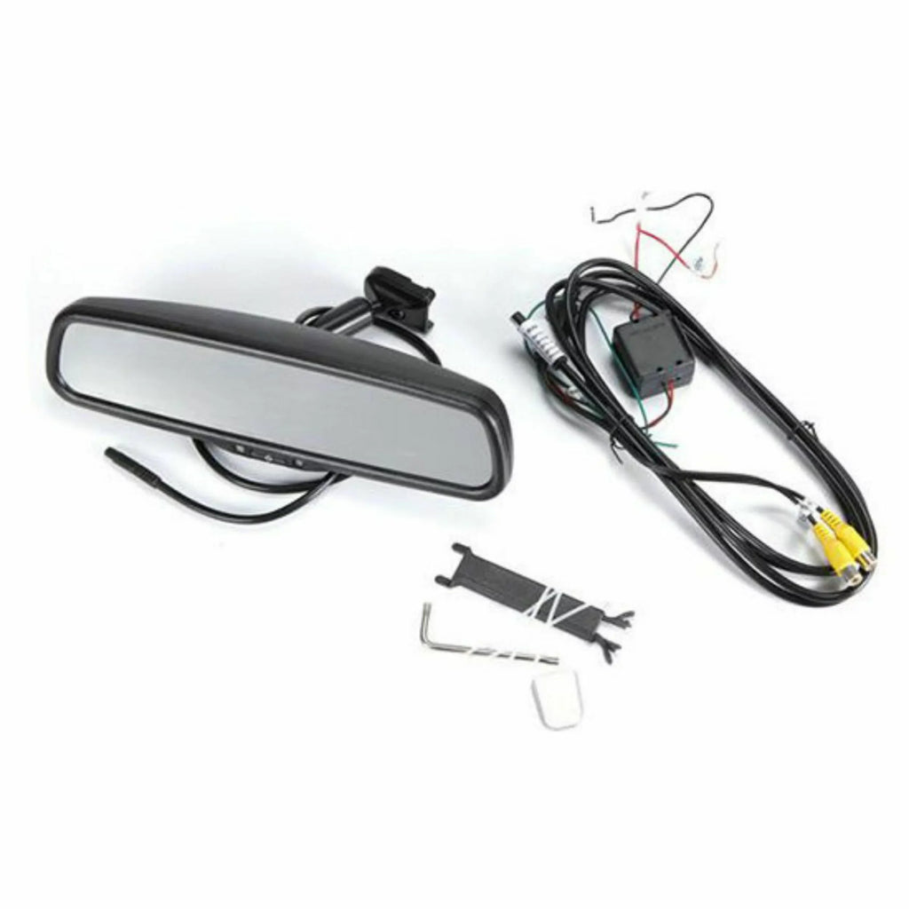 Video Rydeen Mount LCD 4.3 Rear Car View -Inch Mirror Monitor MV436S Universal