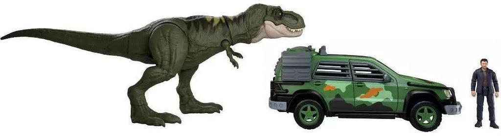 Tyrannosaurus Vehicle Rex Legacy World New Box Ambush Figure Jurassic Action Toy
