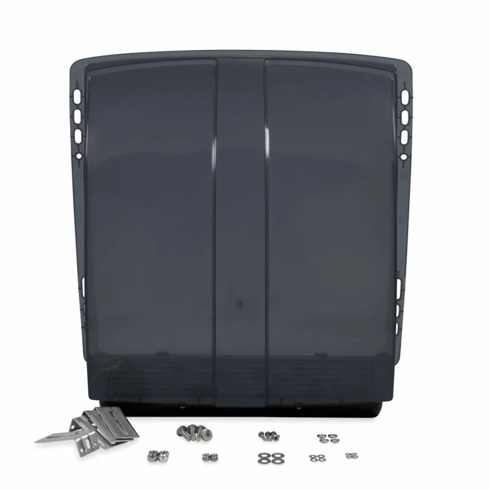Stabilized Installation Cover Roof UV | Flow Features an Heavy-Duty Easy | Resin Camco (40453) Construction, Grey Design, Vent with High Smoke and Aerodynamic Ventilation Camper/RV