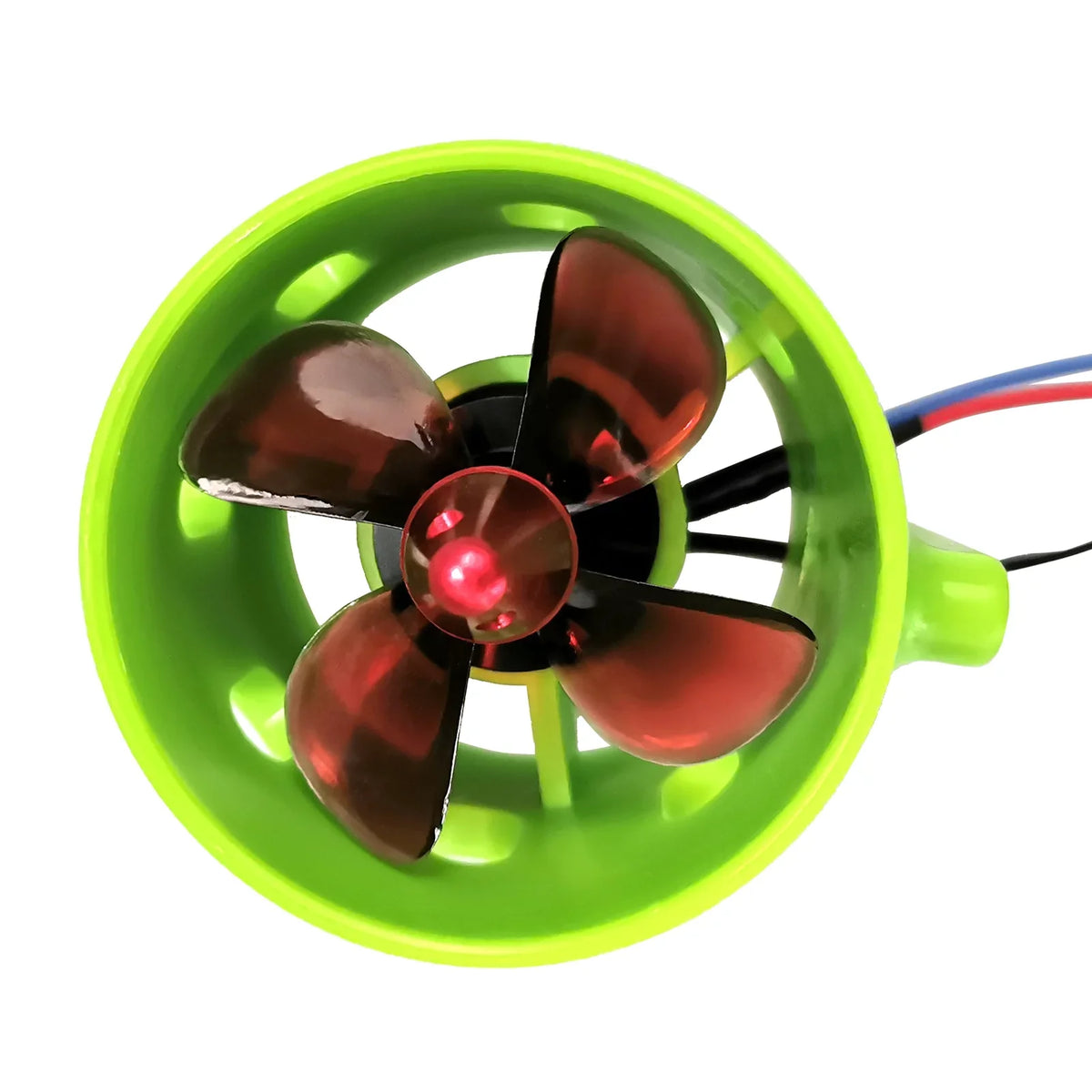 Motor 4-Blade Suzicca Propellers Nest Brushless Engine Motor 12-24V with 1000KV Clockwise Bait for Boat Electric Underwater Waterproof Drive Ship with