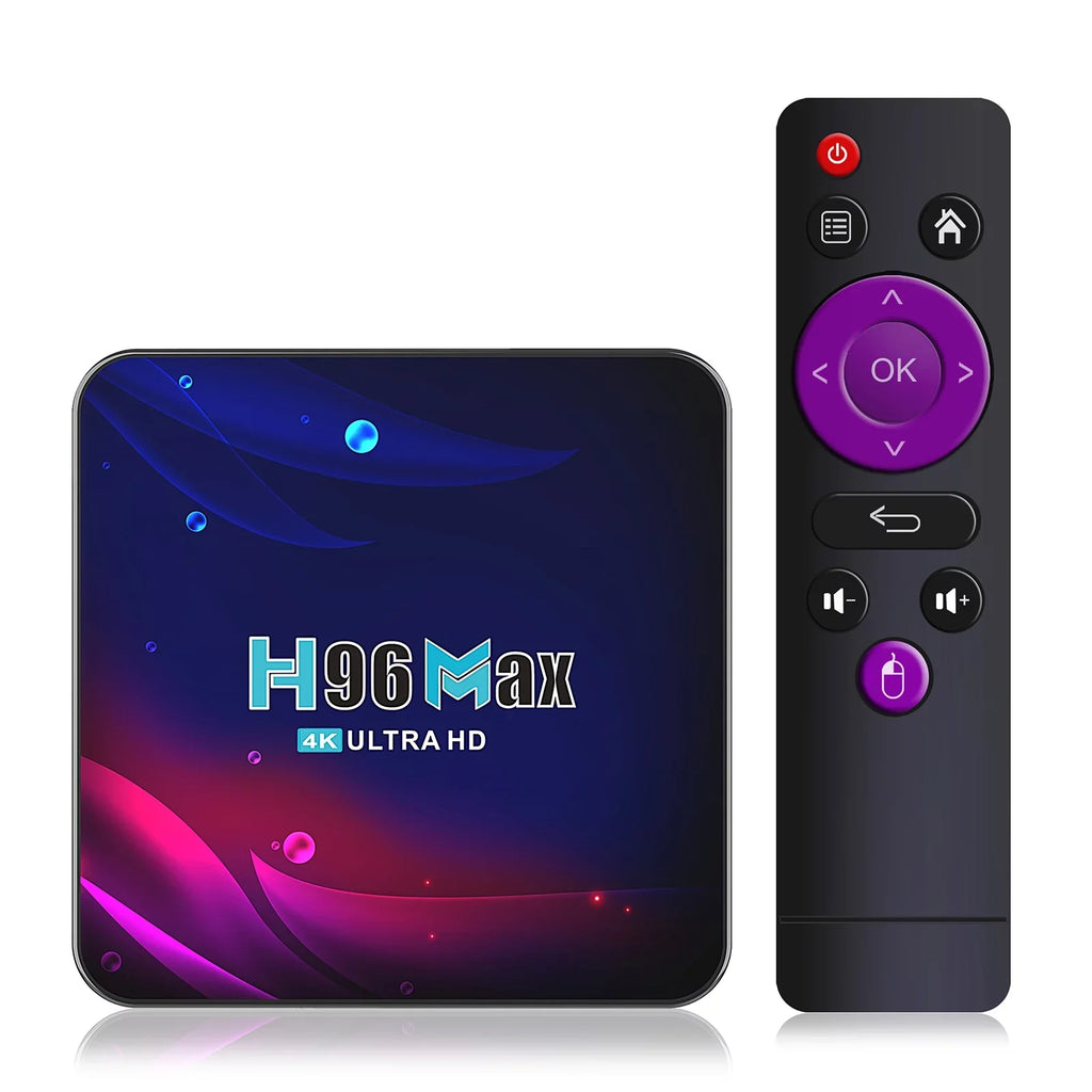 WiFi, Remote V11 Smart BT4.0, Android Control 4K Dual-band UHD Player, Video 4GB64GB, 11.0