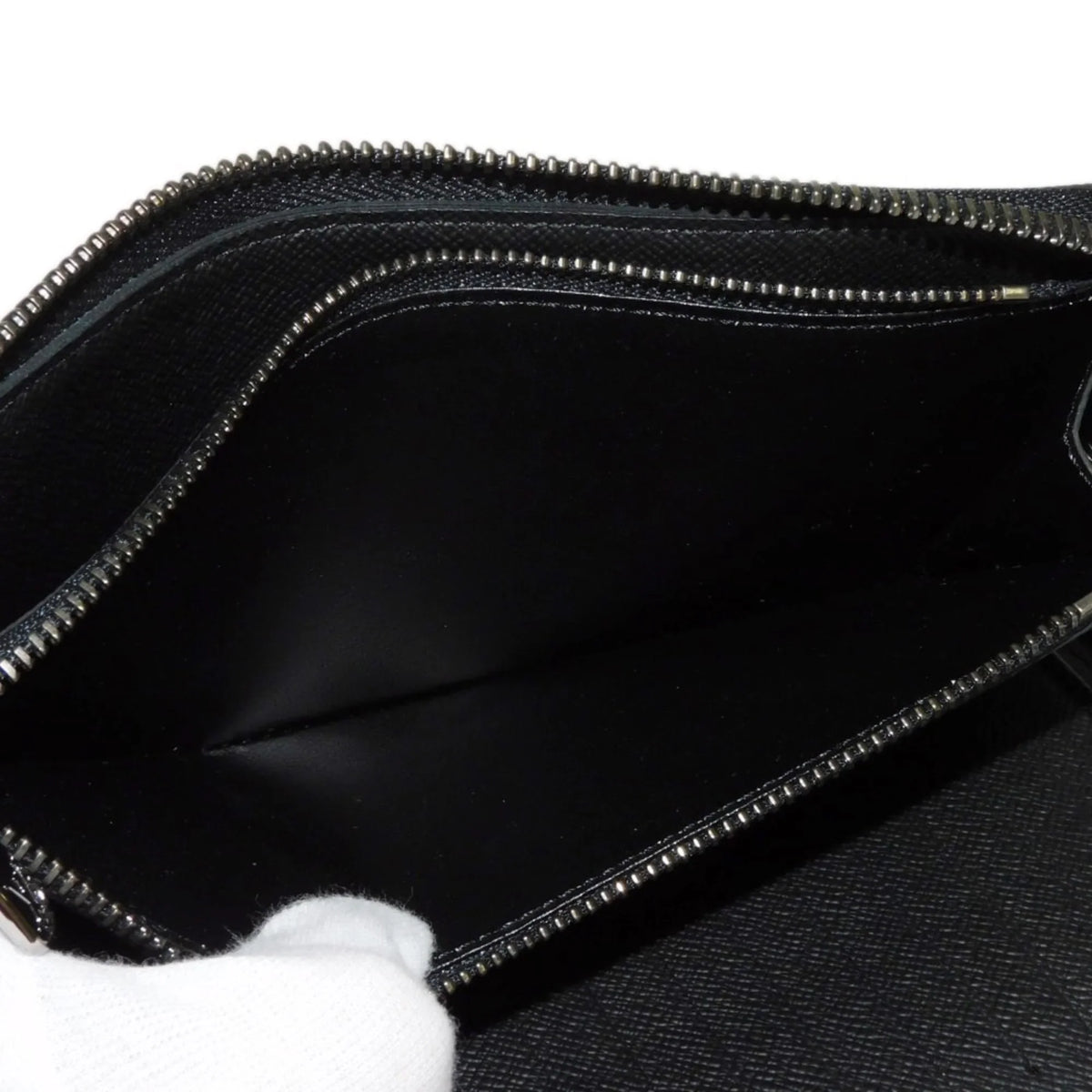 Zippy (Good) Billfold LOUIS Vertical Pre-Owned Eclipse VUITTON Round Long Logo Noir M62295 Zipper Monogram Men's Wallet LV