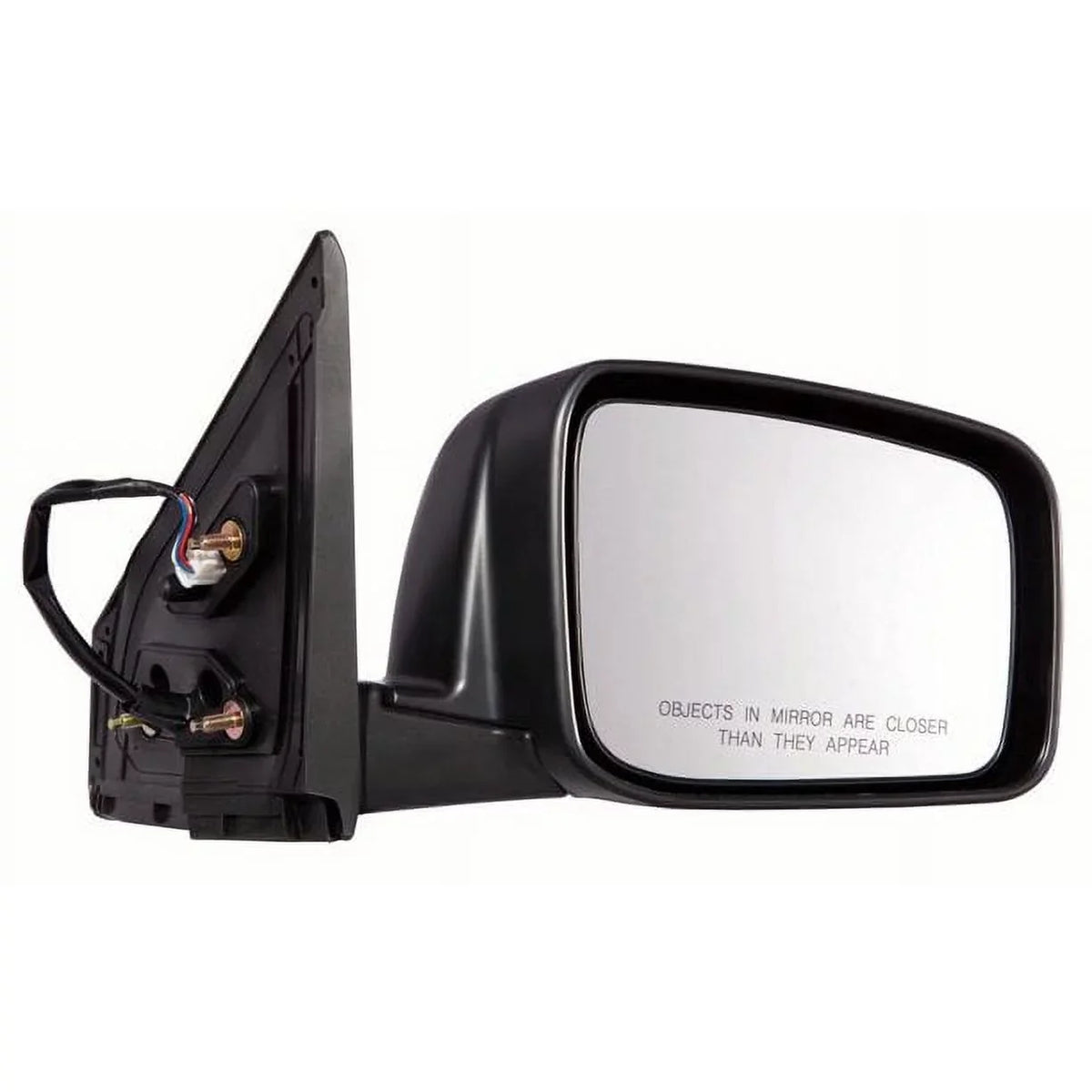 Power/Heated, Rogue Without Textured Nissan LH Mirror Driver for Left Side View 2013 2008 Camera, to