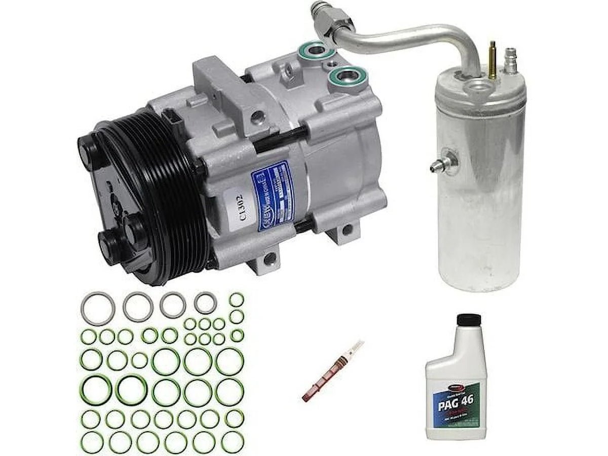 2005 Compressor 2004 2006 - Super - 2000 F250 Compatible A/C 2003 2007 2001, with - 1999 Ford Kit Duty