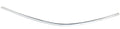Rear, C300 Mercedes Outer C250 Compatible Chrome 2012-2014 With Bumper Trim Driver Left Side, Benz
