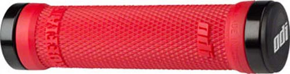Grips, Red, Bright Ruffian, 130mm, ODI, Pair