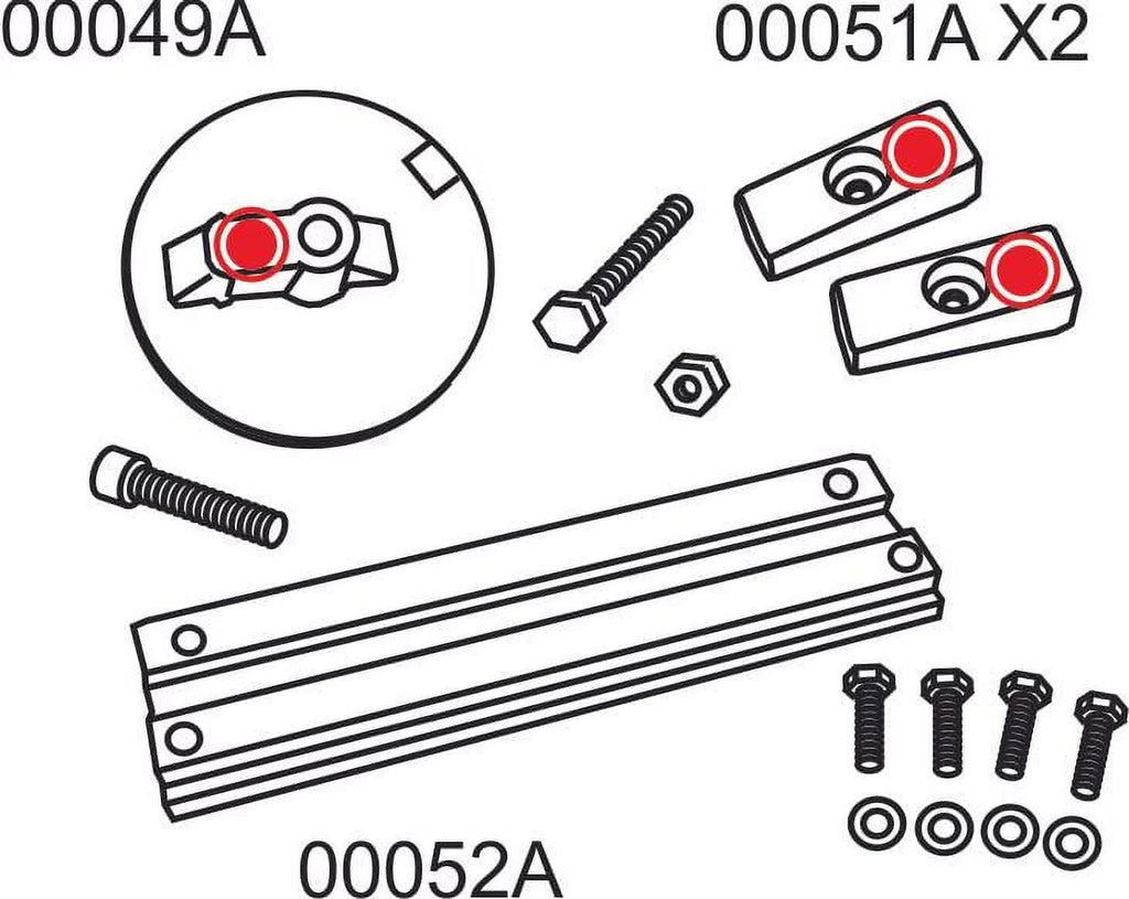 Outboards Grade Zinc 95111, 8M010755, Fits Kit And Kit Zinc Replaces CMVERDO4KIT, US 4 18-6156 Mercury Military Anode Verado Optimax Complete