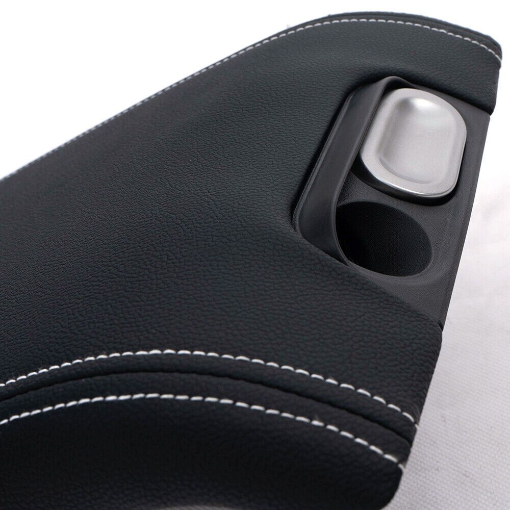 F150 Teledu Center Cover New F-150 For Fit 2009-2014 Ford Lid Black Console Arm Rest