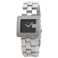 GUCCI Boys G Watch Square Face 3600J Pre-Owned Steel/SS (Good) Stainless Gucci