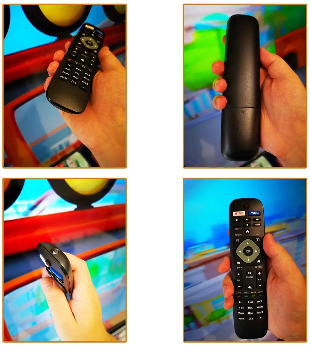 LCD Remote Replacement Remote UHD Philips Control Universal TVs Philips Smart TV for TV Replace New for LED 4K Remote