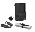 'Intelligent' Off Direct Charger III Cyber-shot Camera Nwv Sony Rapid DSC-RX10 Microfiber Cloth. Cleaning +