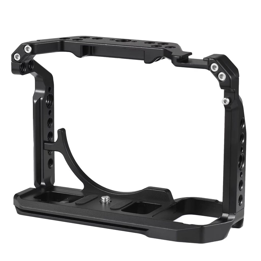 A7IV/ with Cage Alloy A7R4/ Cold Sony Holes A7M4/ Video A7S3 Shoe Numerous Screw Cage for Andoer Aluminum A1/ Mounts Replacement Inch 14