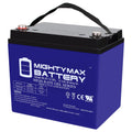 Battery Pontoon Motor GEL 12V Trolling 35AH for Replacement