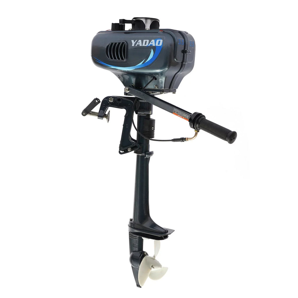 HP Water Engine Boat 3.5 Boat Motor Fishing Engine 2-Stroke with System Cooling Outboard