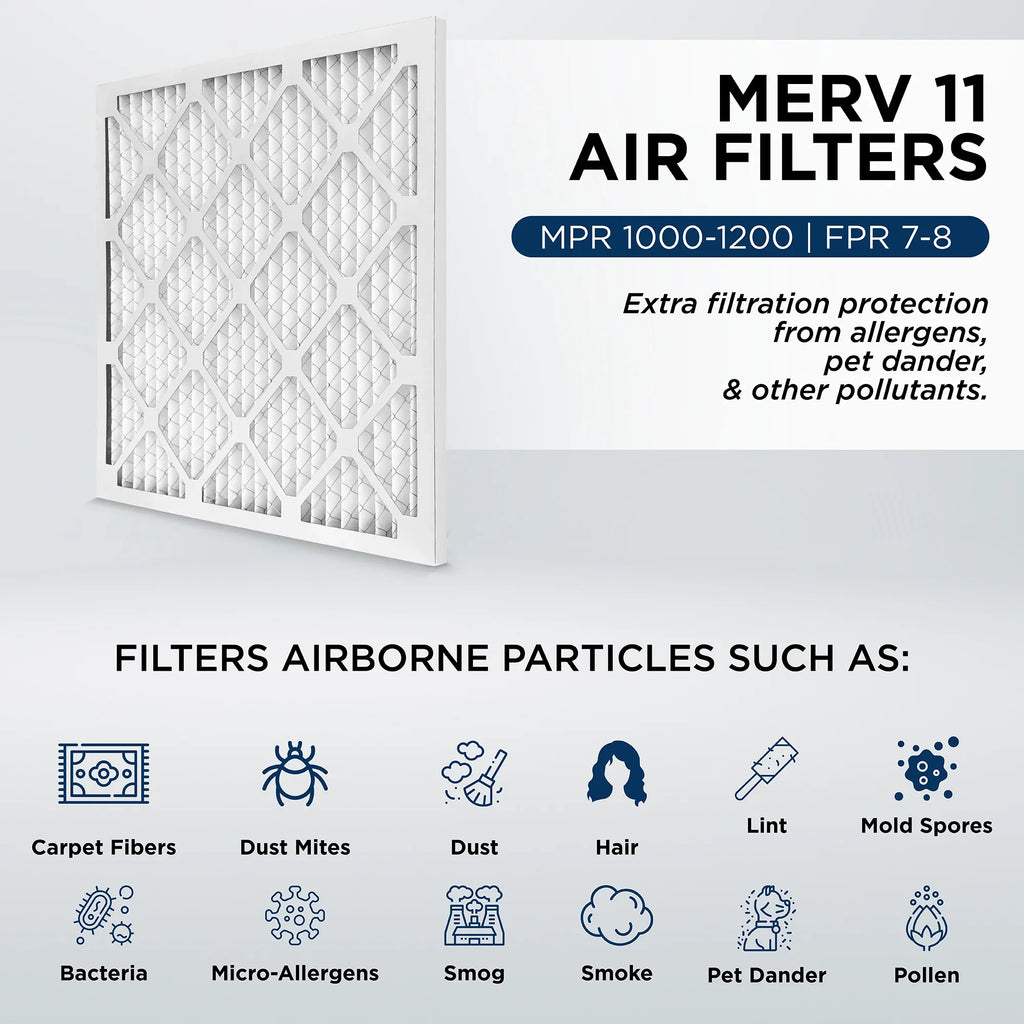 1" Pamlico. 1000 MPR MERV x Quantity by 17-3/4 AC Size: Actual 3/4 6. 18x18x1 Furnace Pleated x Filters Air 17-3/4 11,
