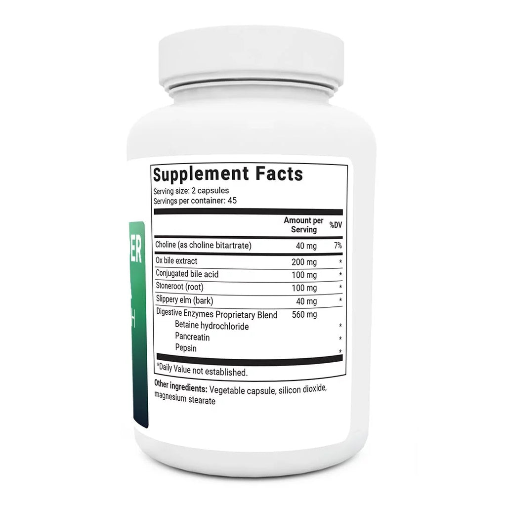Formula Gallbladder Capsules Berg 90 Dr. Strength, Extra