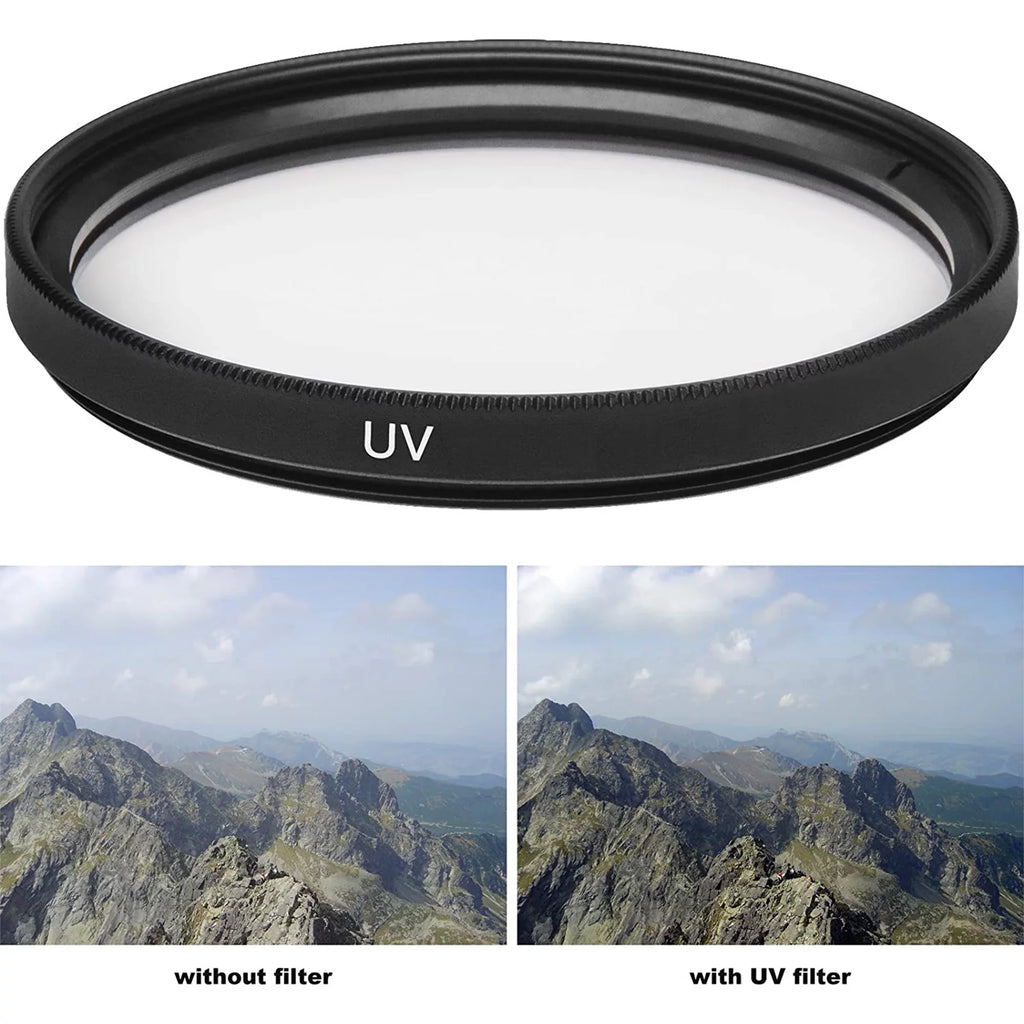 Camera Accessory Lens LED EF 75-300mm + 24-105mm Bundle Mark with Flash + Card II Case ZeeTech + Adapter 128GB Memory EOS SanDisk RF Mount + R6 Canon + + Mirrorless