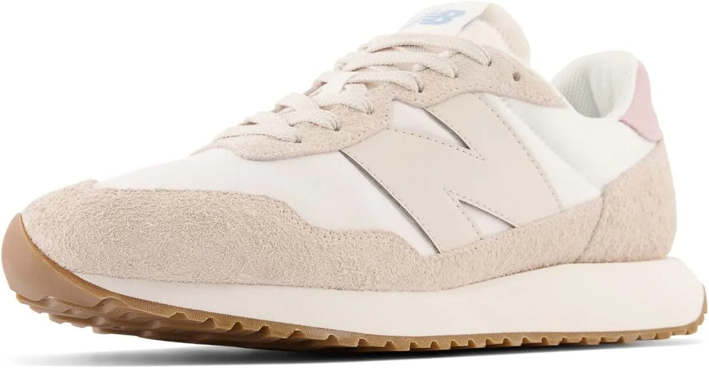 MS237 M10/W11.5, Mens Beige Sneakers, Balance Pink New