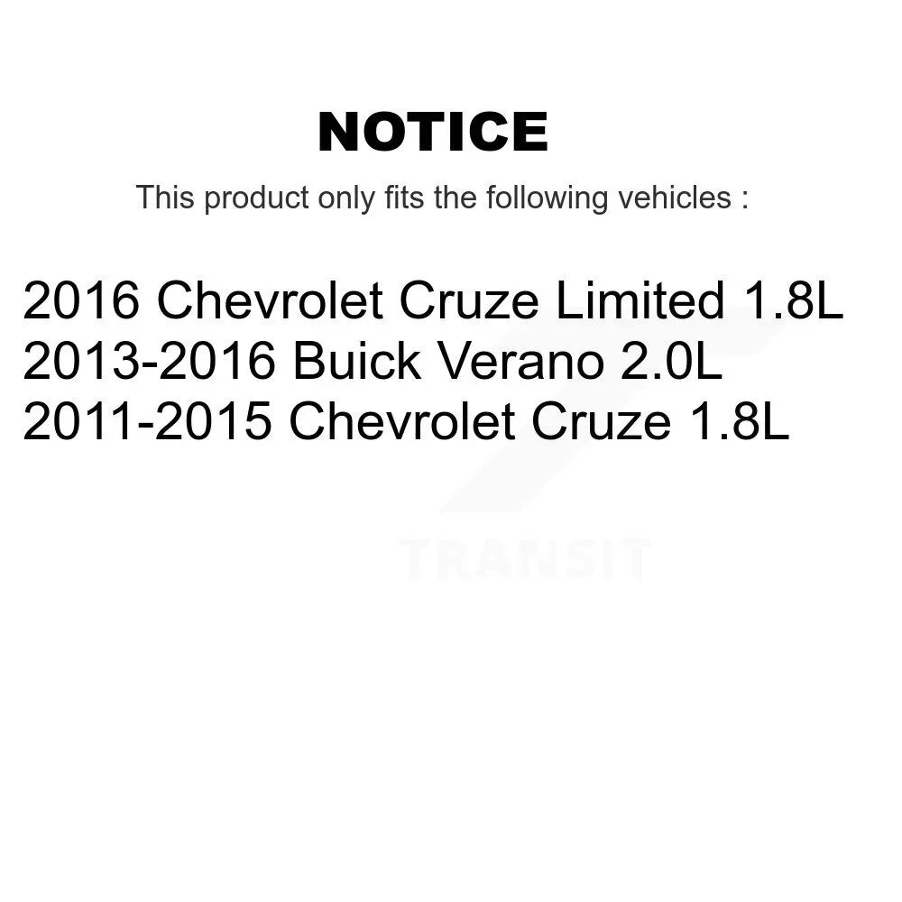 Chevrolet And Cabin Verano Filters Air Kit For KFL-101281 Cruze Limited Buick