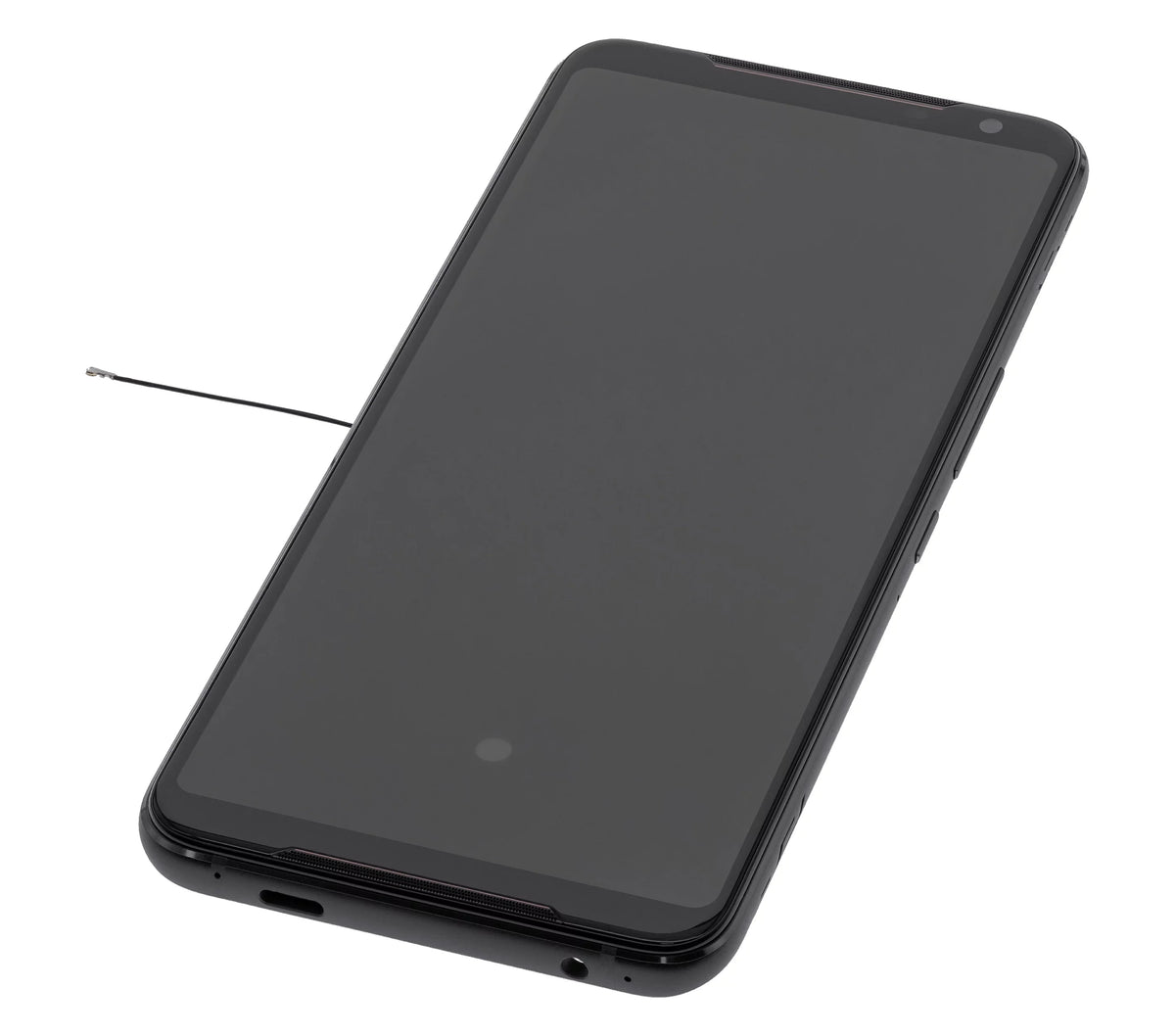 Phone ROG 2 For Asus (Refurbished) OLED Compatible (Matte Assembly (ZS660KL) Replacement Frame Black) With