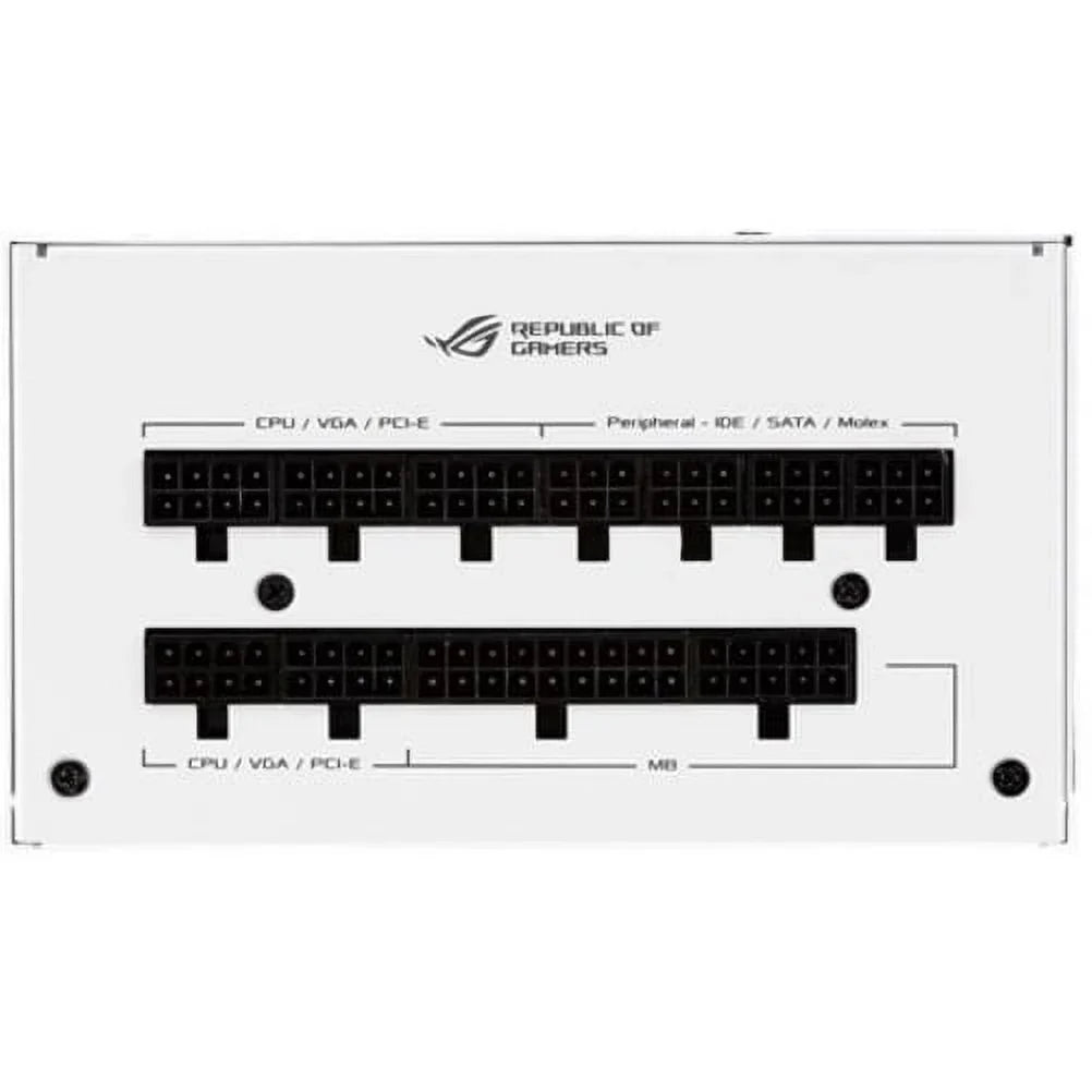 ROGSTRIX850GWHITE Power Supply Modular Fully 850W ROG ASUS 80Plus Gold
