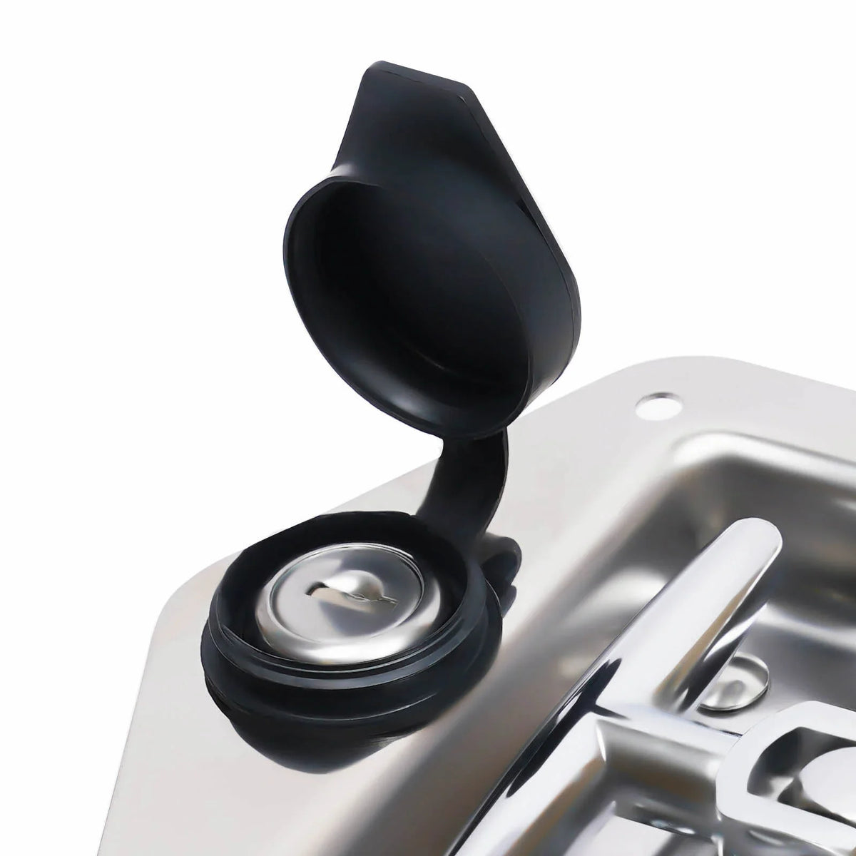 Tool Door Keys 6 of Folding w/ Lock 12 T-handle RV Set Latch Steel Box Stainless