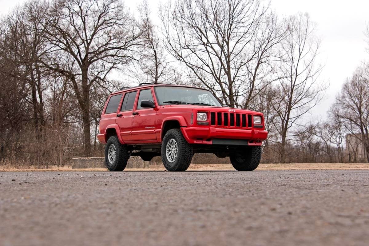 Shocks II (fits) Cherokee Country 670XN2 1984-2001 Leaf | XJ Rough Series N3 Suspension | Kit Jeep Add Lift 3" |
