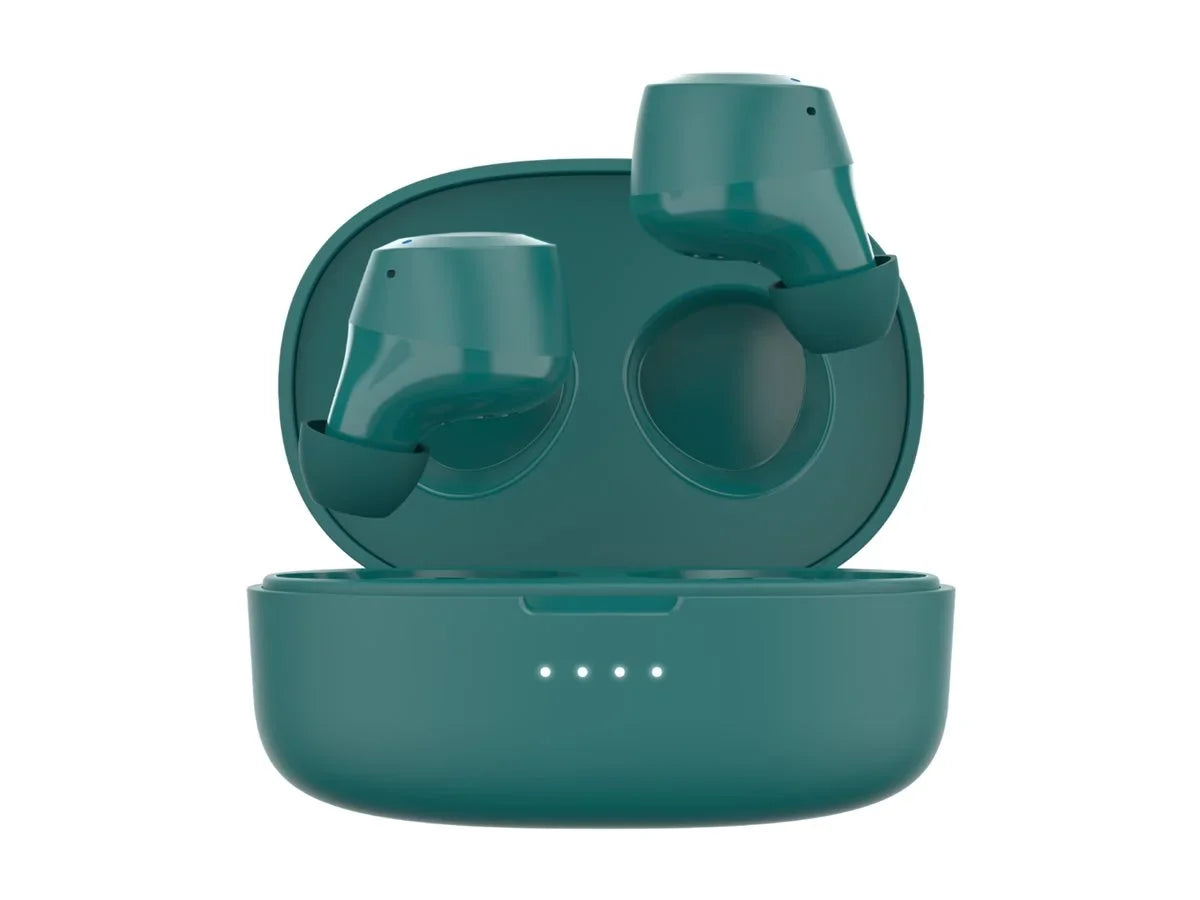 Pixel Bolt, of Water Resistant, iPhone, Galaxy, USB-C, Sweat 28 and Belkin More SoundForm™ Hours IPX5 and Life, Charging, Wireless Up Earbuds, Wireless Battery Teal - to True
