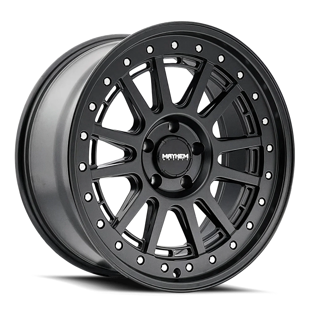 20x9 Wheel Compass 6x5.5 Mayhem 8305 (0mm) Black Matte