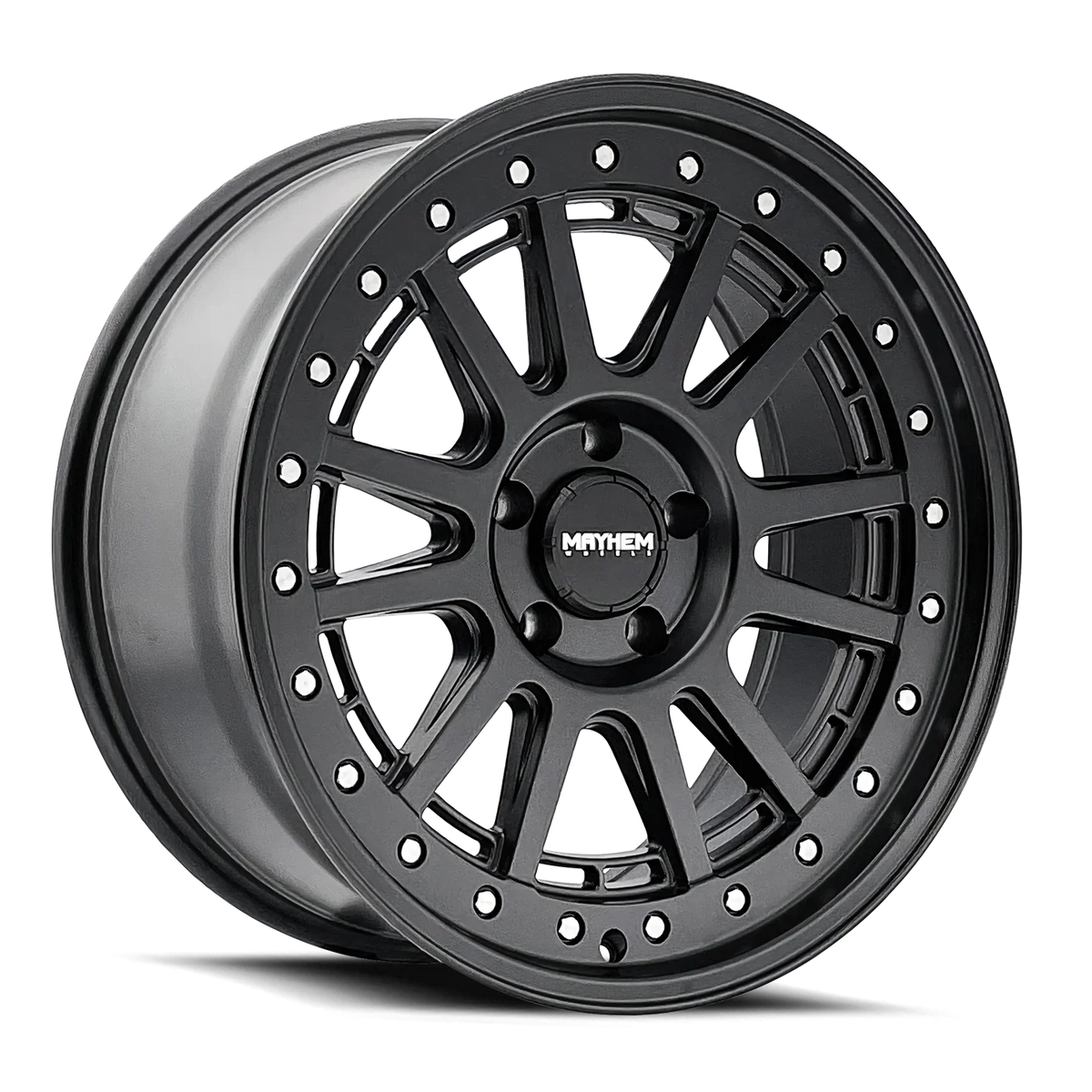 20x9 Wheel Compass 6x5.5 Mayhem 8305 (0mm) Black Matte