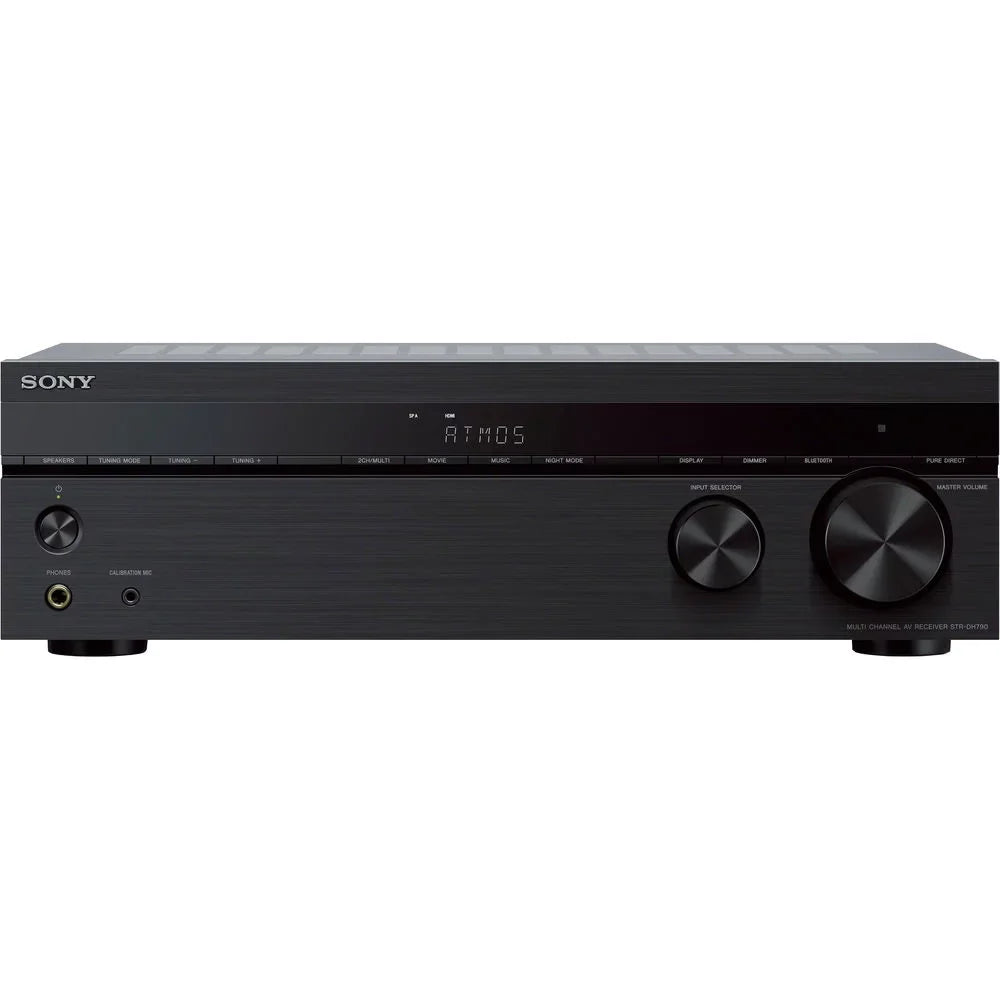 Sony Protection (Refurbished) 2 Bundle CPS Home Model STR-DH790 Dolby Restored 7.2ch 2018 Enhanced YR with Receiver Atmos AV Pack Theater