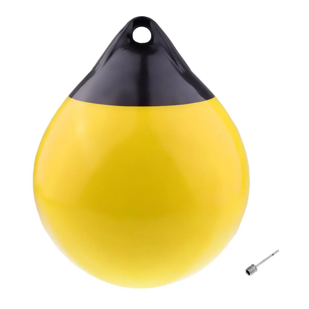 Boat , Inflatable Mooring Buoy Buoy Yellow Diameter.12
