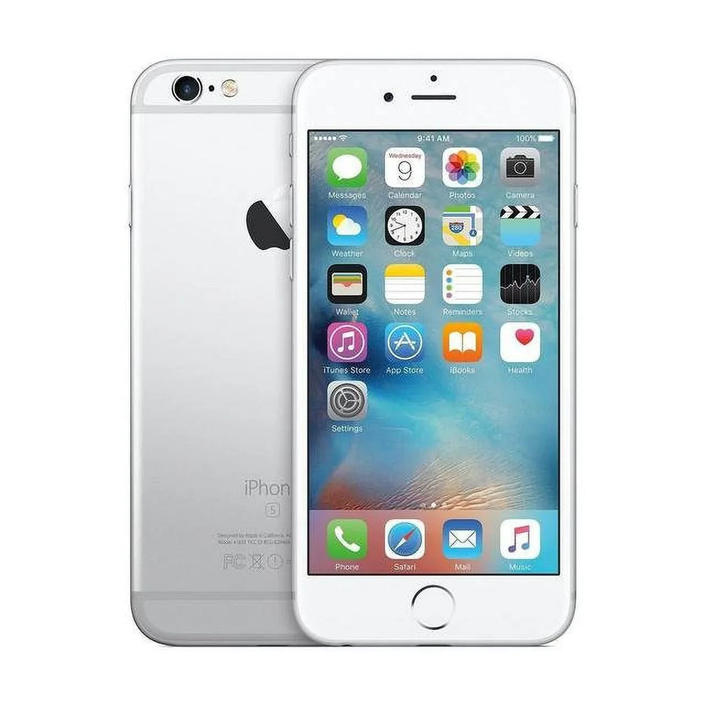 (Refurbished) iPhone Silver Restored T-Mobile Apple 6s 32GB, -