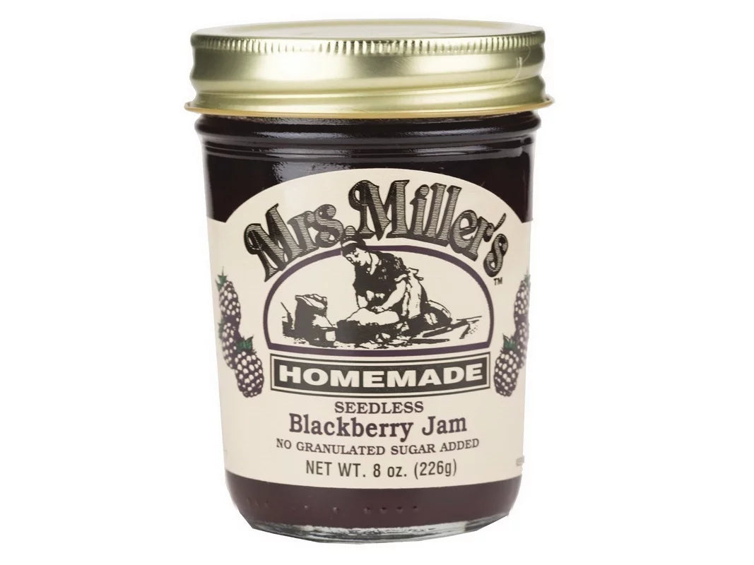 (Price/Case)Mrs. 571504 Jam Seedless Miller's Sugar Blackberry 12/8oz, No