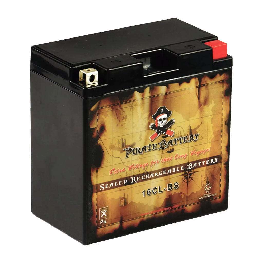 X2 Battery Pirate Ski Kawasaki Jet Yb16cl-bs 650cc for Battery 86-'95 Jf650