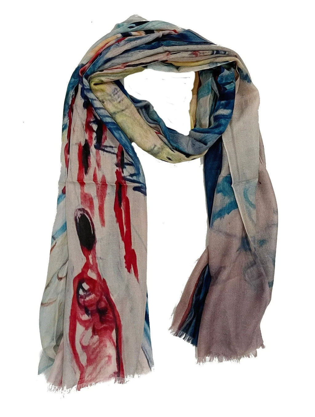 James Scarf Avenue Fifth Cashmere/Wool by 01 Cheung Paul Blend -