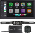 Receiver with Style Pioneer SV5130IR + (1) Bundled Multimedia Plate (1) SiriusXM Camera SXV300v1 DMH-W2700NEX License Backup + 6.8"