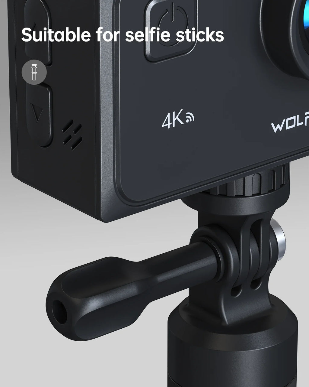 Camera Action Remote Control Underwater Camera Touch Cam 170° Waterproof EIS WF 24MP Angle 60FPS with Vlog 4K 40M Wide Camera Screen Sport