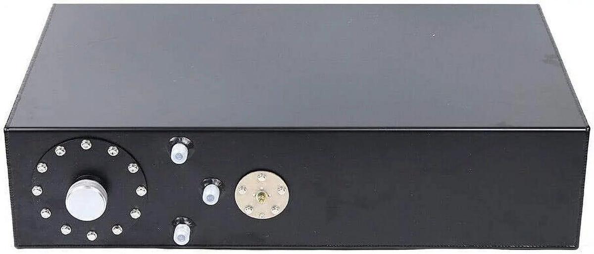 Fuel Tank Level Gauge marine Aluminum SHZICMY Fit Tank, with Rods/Street/Boats Gas Black Automotive fuel for Universal 17 Sender Gallon tank Aluminum 64L Fuel Boat Tank Street Replacement Full