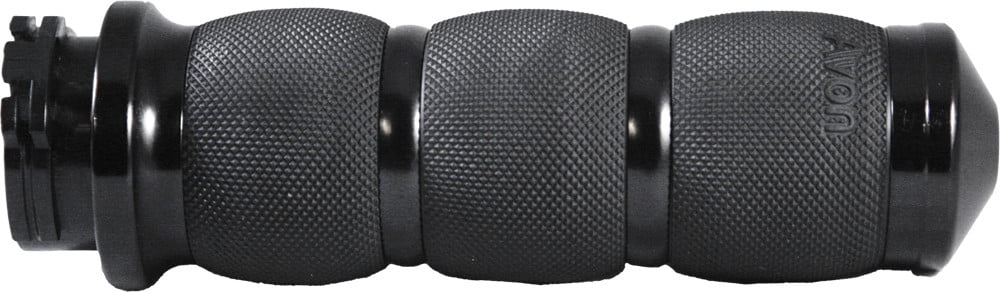 Cush Air Handlebar 1" Heated Black Grips (AIR-90-ANO-HT) Avon