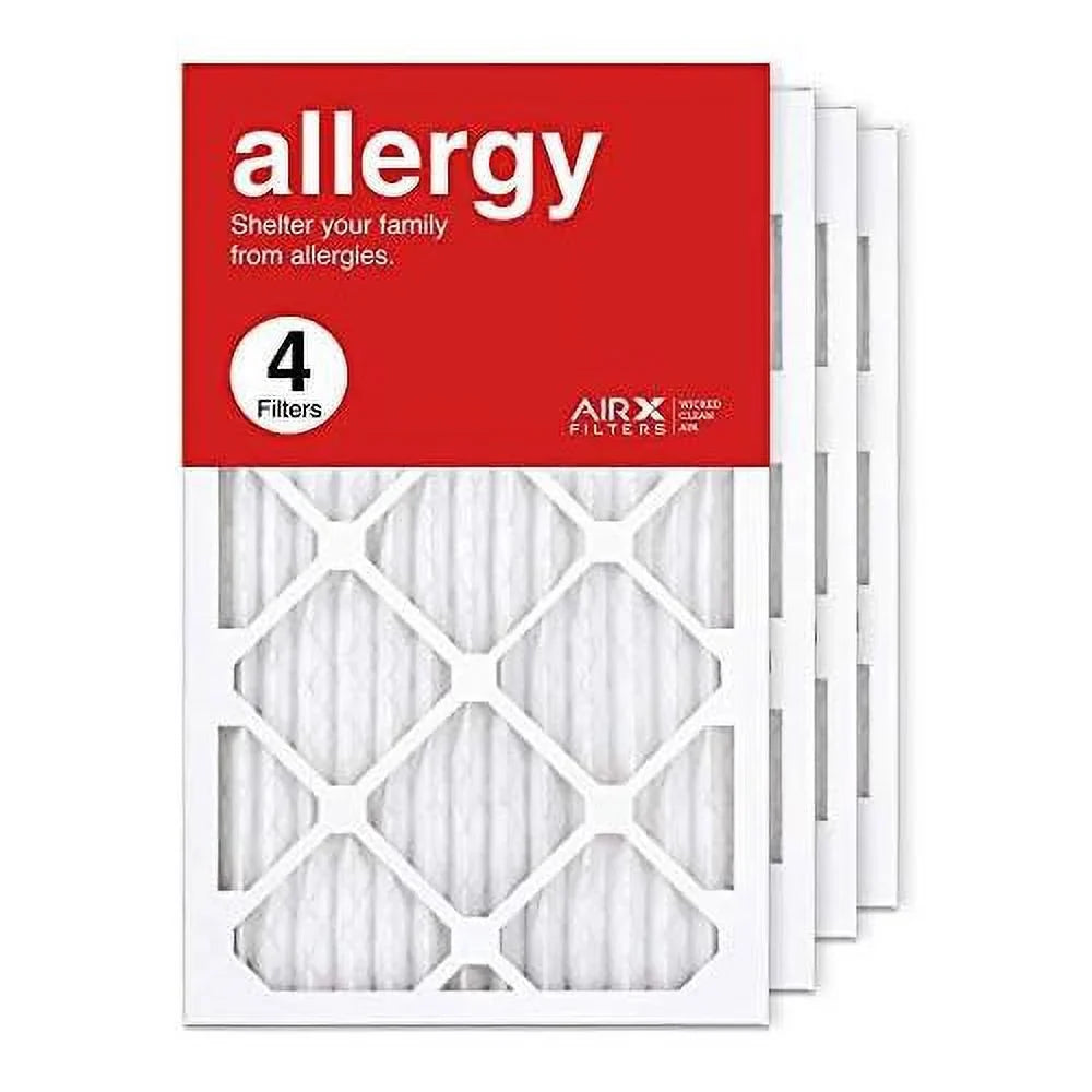 In Filter The 11 Filter, AC Allergy Air Furnace MERV HVAC Made Air Pleated 4-Pack
