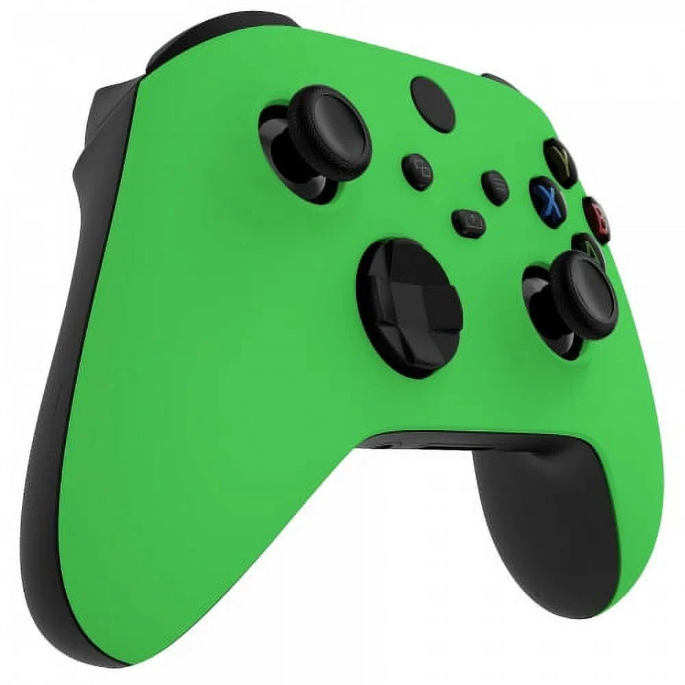 Xbox "Soft X UN-MODDED Custom (with Unique 3.5 Green" One Controller Design jack)