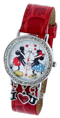 & Band holding Red & Hand Love Kissing With You Mickey Watch I Minnie