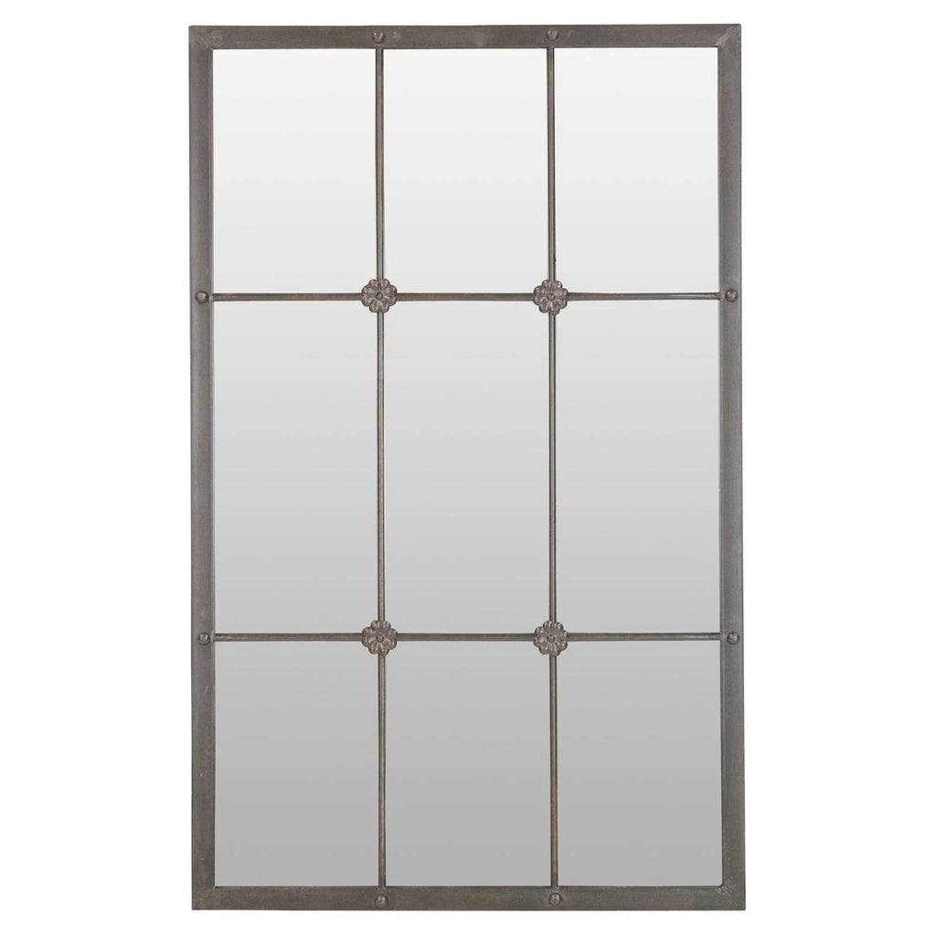Kinslee 38H Home Mirror Accents Window Pane 23.5W Wall - x in. Aspire
