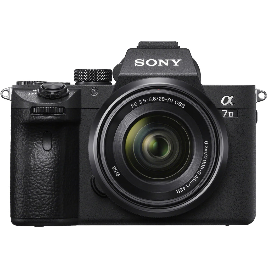 Creator Kit Bundle Backpack Full OSS ILCE-7M3K/B Body Content with Gear a7 External Deco Charger Mirrorless Sony F3.5-5.6 Lens 64GB with Card Battery Photography 28-70mm Double + III Camera Frame +